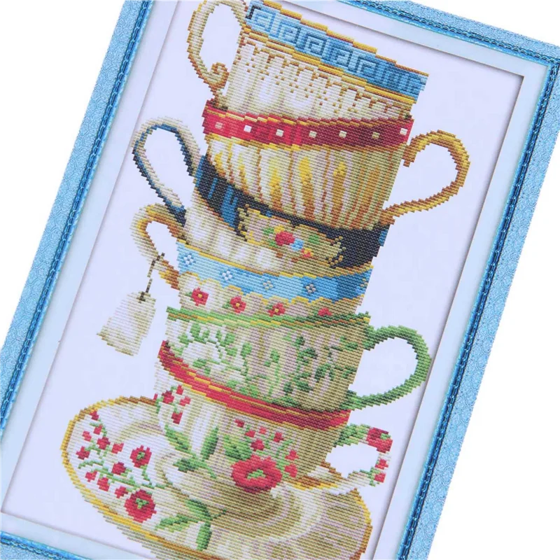 2X DIY Handmade Needlework Cro - Embroidery X Pattern review and price