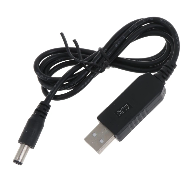 USB 5V to 9V 5.5 มม.2.1 มม.Power Line Step UP โมดูล USB Power Adapter