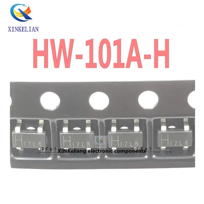 10PCS HW-101A-H HW101A Surface-Mount Linear Indium Antimonide Hall Effect Sensor