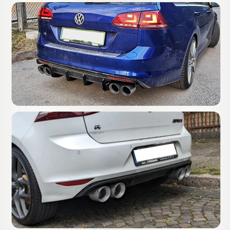 1 pair of matte quad out stainless steel 101mm outlet GM exhaust pipe black muffler tip exhaust nozzle exhaust head