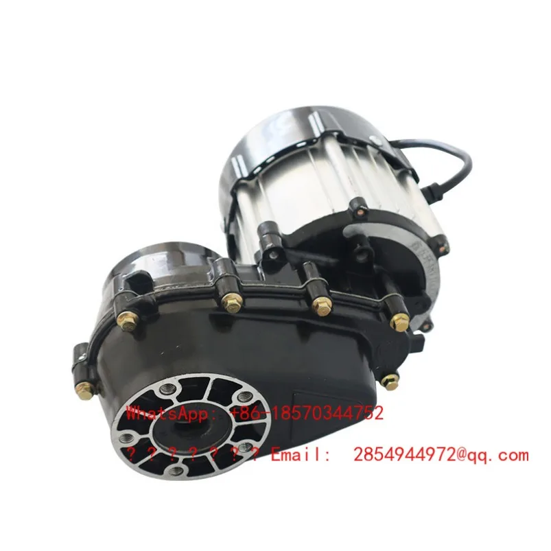 Engineering Electric Trolley Rear Axle 1000w Tooth Bag Motor Assembly Outer Helical 9 Gear DC Brushless Differential Motor