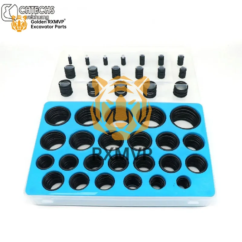 High Quality 666pcs DH200 HD700 XE55 O rings Box Seal Kit O-ring Seal Repair Kit For XE Daewoo Kato