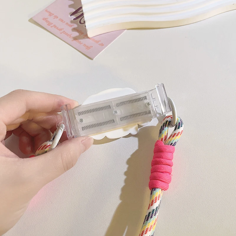 Adjustable Transparent Phone Back Clip Phone Fixed Frame Transparent Phone Clip Holder Phone Back Bracket