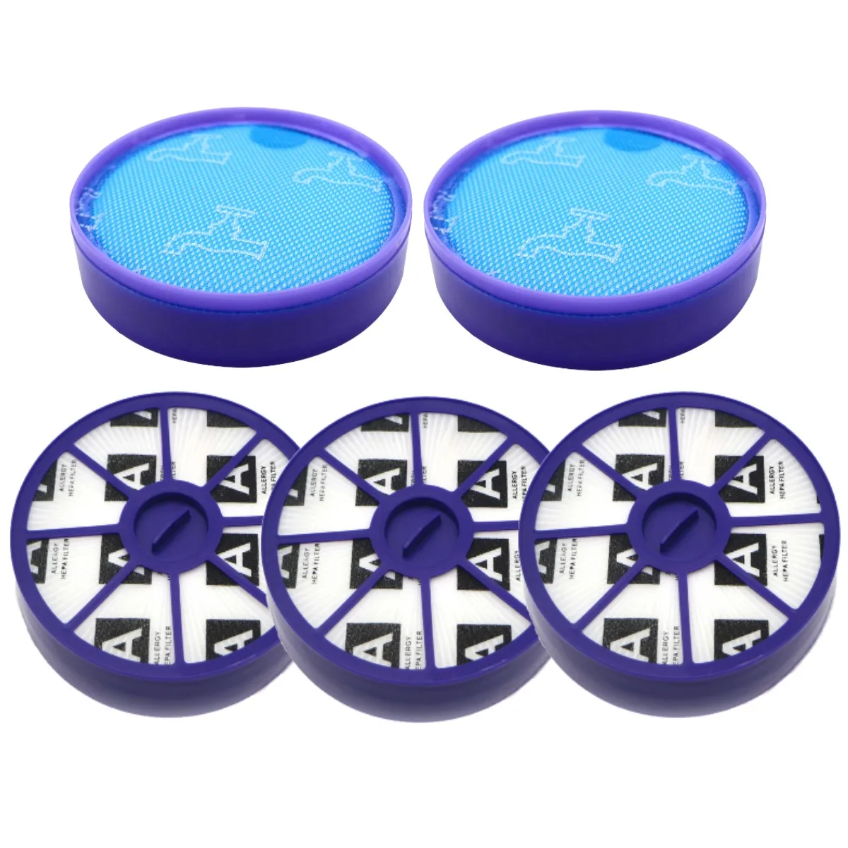 Front & Back Motor Filter HEPA Filter For Dyson DC19 DC20 DC21 DC29 Vacuum Cleaner, No.917819-01 & 900228-01