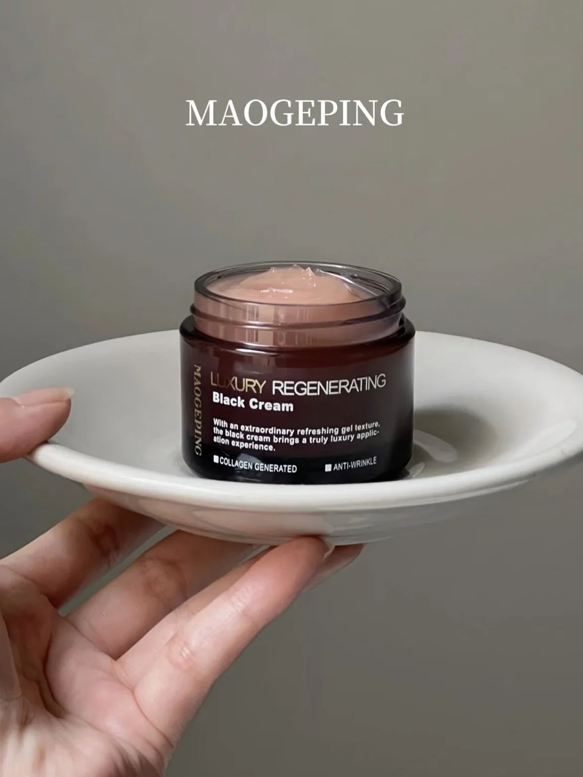 MAOGEPING LUXURY REGENERATING Black Cream Pre-makeup Luxurious Skin Care Moisturizing Hydration Nourishing Firming Repairing