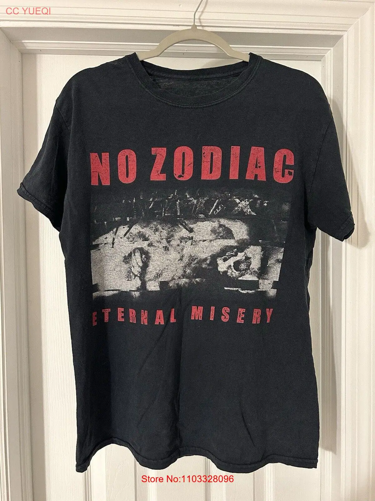 Рубашка без знаков зодиака, вечное страдание, рубашка sz M hardcore slam death, металлическая вещь из акации