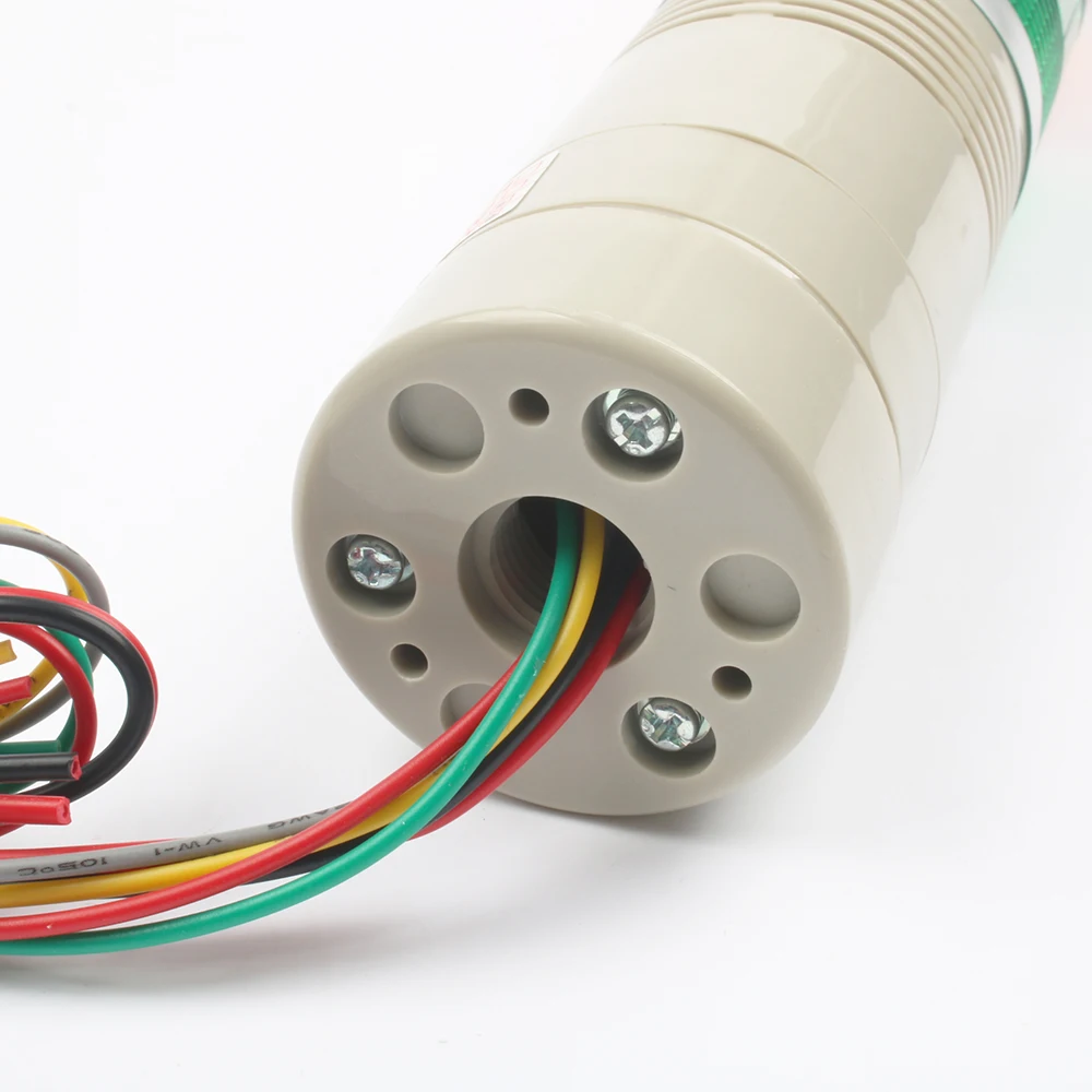 Dc 12V 24V Ac 220V 110V Rood Groen Geel Led Industriële Tower Signaal Waarschuwingslampje LTA-205 lampje Altijd Licht