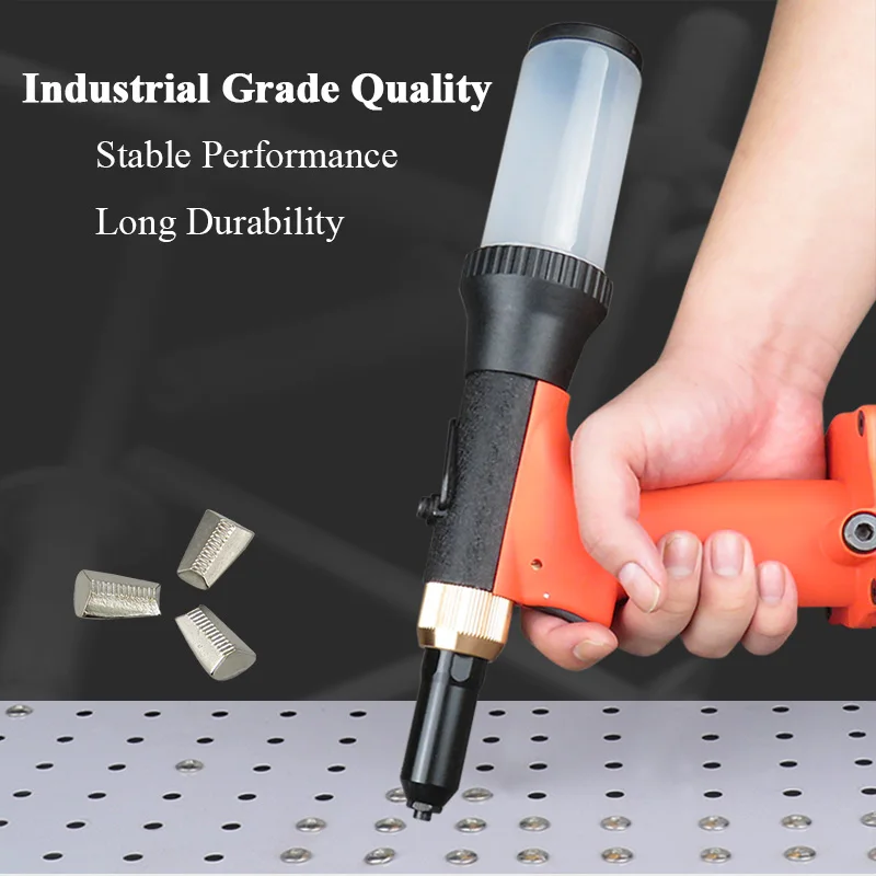 KOPO Hydraulic Pneumatic Riveter Industrial Grade Blind Riveter 3.2mm-4.8mm Vacuuming Air Riveting tool Heavy Duty Riveting Kit