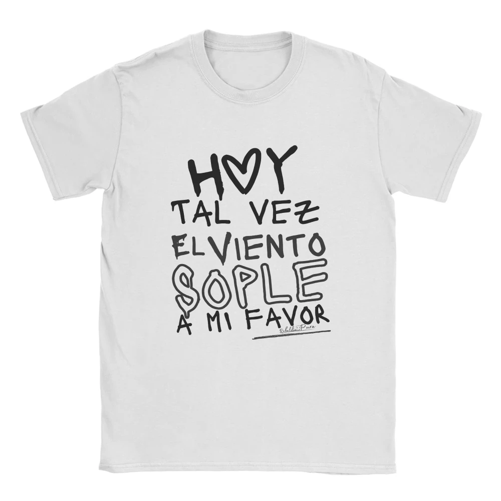 Robe Extremoduro Songs in Spanish T-Shirts for Men Casual Pure Cotton Tee Shirt O Neck Short Sleeve T Shirts Plus Size Clothes