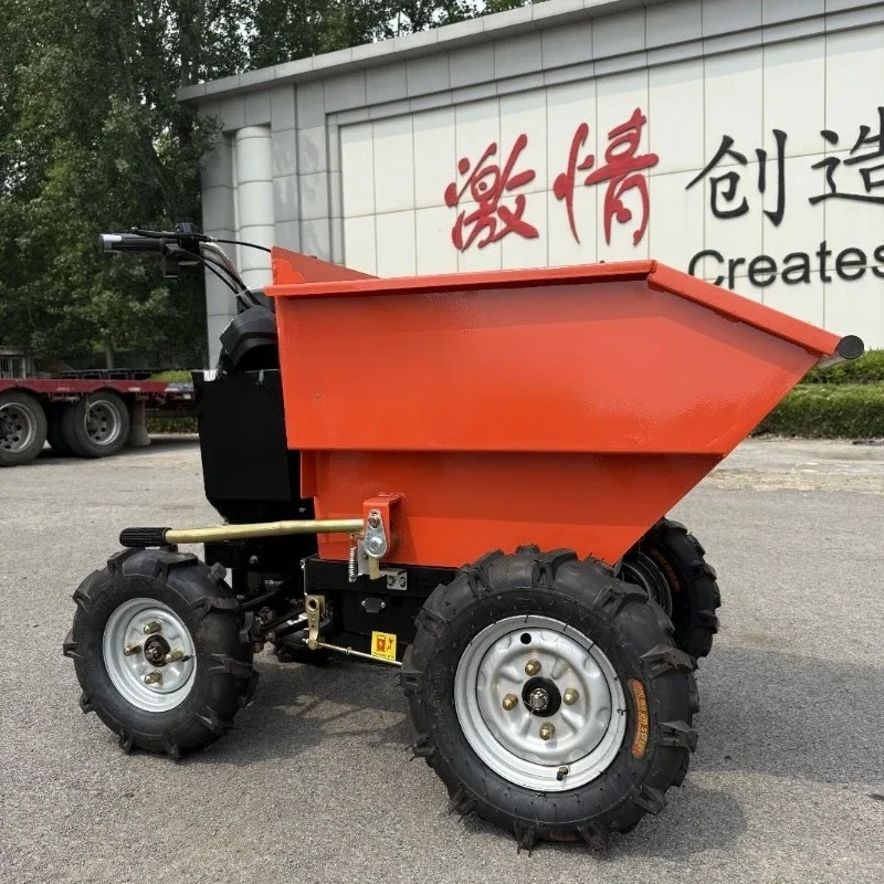 Elektrische 4x4 mini- en rupskipper met bouw- en landbouwsporen