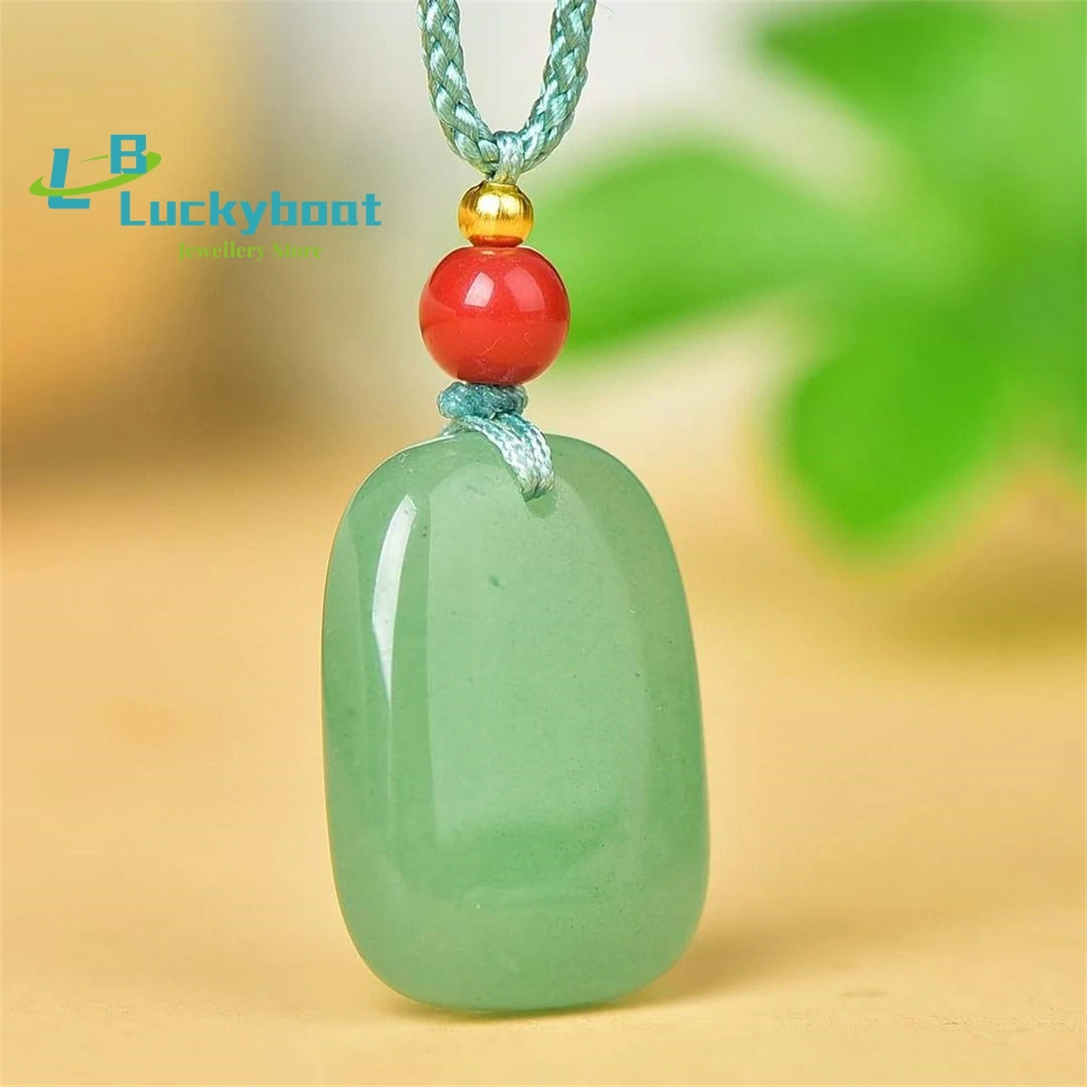 Natural Dongling Jade T-shaped Double Drum Ping An Brand Pendant  Simple and Personalized Versatile for Men and Women