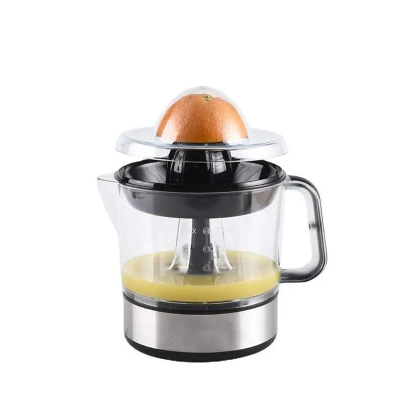 ABZA-1 PCS Electric Juicer Citrus Juicer Fruit Squeezer Black-Silver Plastic Multifunctional Ousehold Juicer EU PLUG