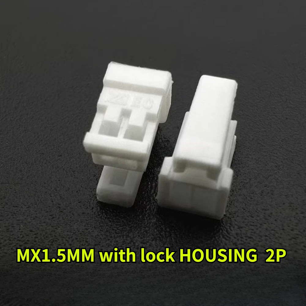 20/30/50/100Pcs/lot MXB1.5 MX1.5mm Pitch 1.5mm with Lock Buckle Housing Terminal Connector MX1.5 2P/3P/4P/5P/6P/7P/8P