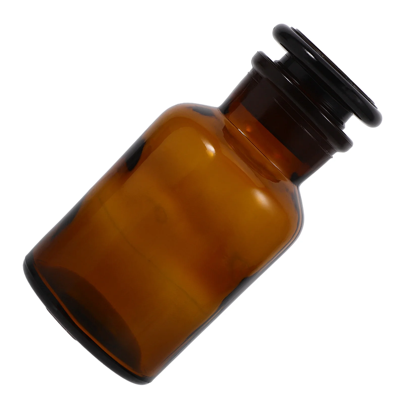 

125Ml Wide Mouth Glass Reagent Bottle for Precise Chemical Storage Uv Protection Laboratory Use Reagent Bottles