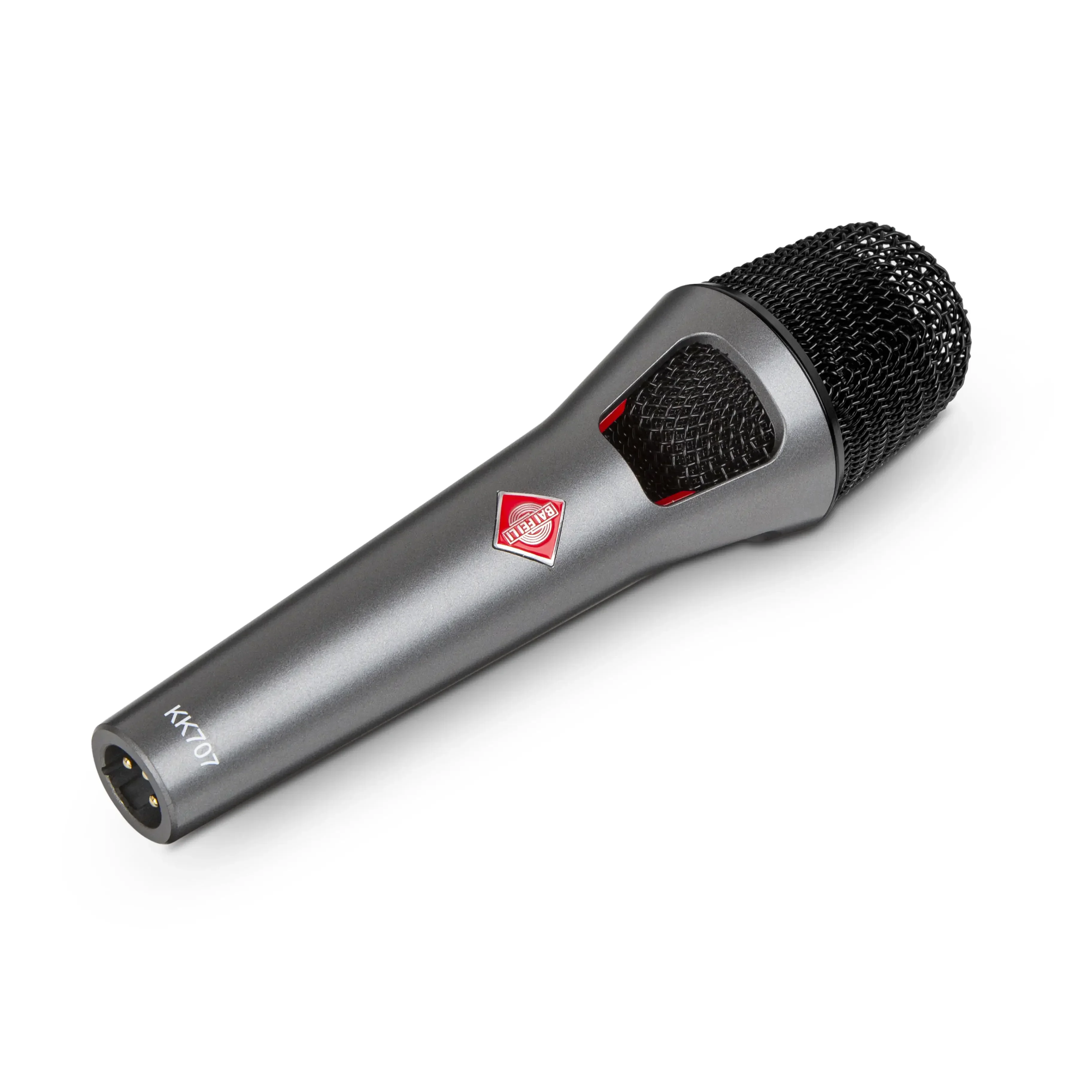 Micrófono portátil para estudio de grabación de rendimiento, para podcasts en vivo en Tiktok Youtube KK707, micrófono profesional de Metal