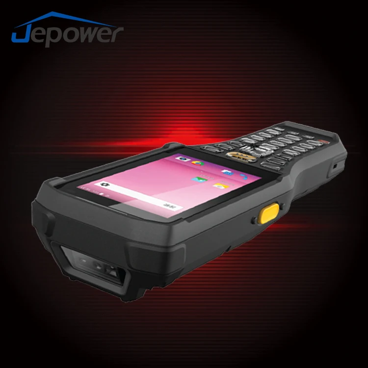 PDA Android 10 ad Alte Prestazioni IP65 Robusto Scanner di Codici a Barre 1D/2D Portatile per Logistica con NFC RFID