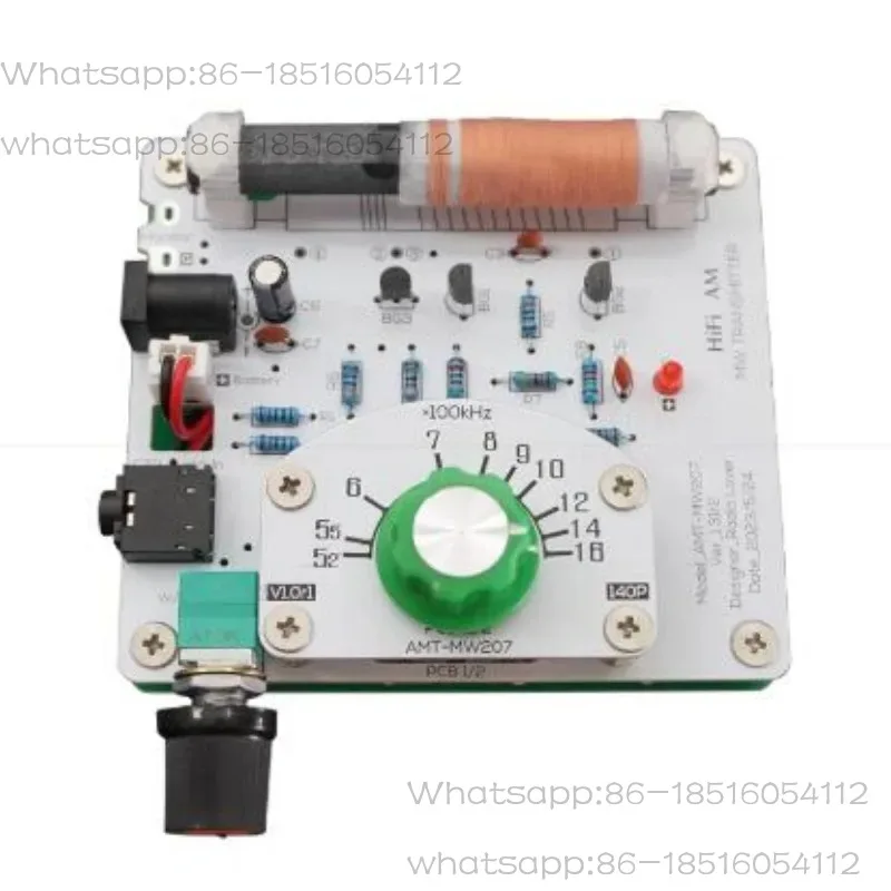 MW AM AM Radio Transmitter DIY Circuit Board Main Board of Special Ore Measuring Radio