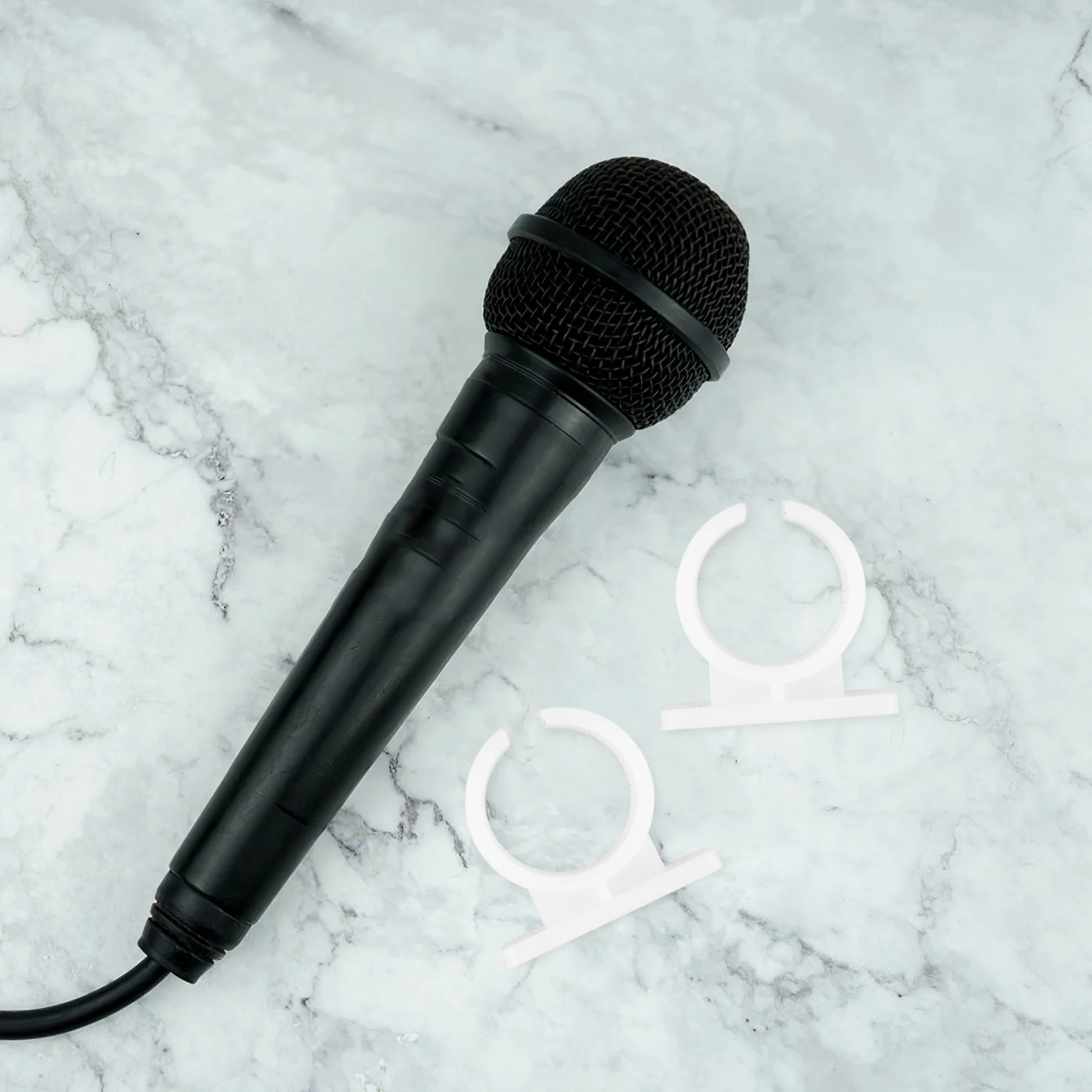 

10Pcs Desktop Mic Holder Clip Versatile for Home Office Karaoke and Recording Studios Universal Microphone Clip