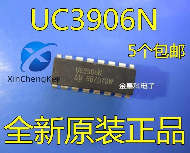 

10 шт., оригинальный новый аккумулятор UC3906N IC UC3906 DIP-16