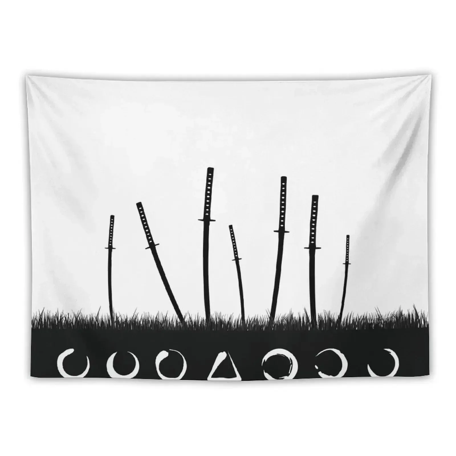 

Seven Samurai Tapestry Things To Decorate The Room On The Wall Room Decorations Tapestry