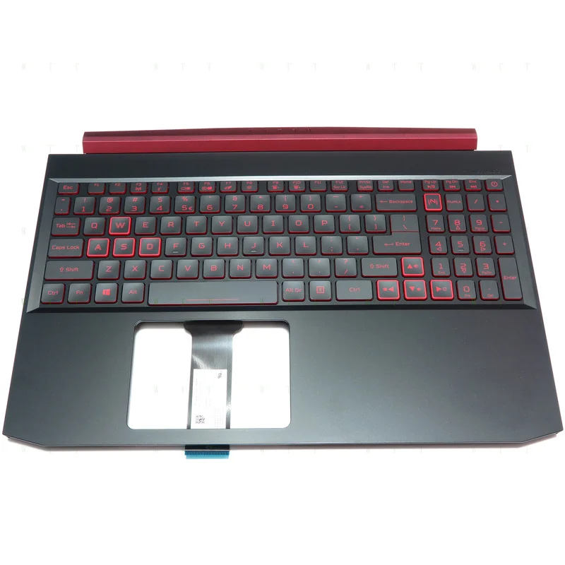 ДЛЯ ACER Nitro 5 AN515-54 Клавиатура с подсветкой и упором для рук, черная GTX 1650 ДЛЯ ACER Nitro 5 AN515-54 Клавиатура с подсветкой и упором для рук, черная GTX 1650