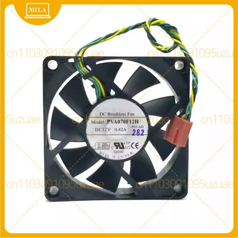 

For Foxconn PVA070F12H -M01-AB DC 12V 0.42A 4-wire 70x70x20mm Server Cooling Fan
