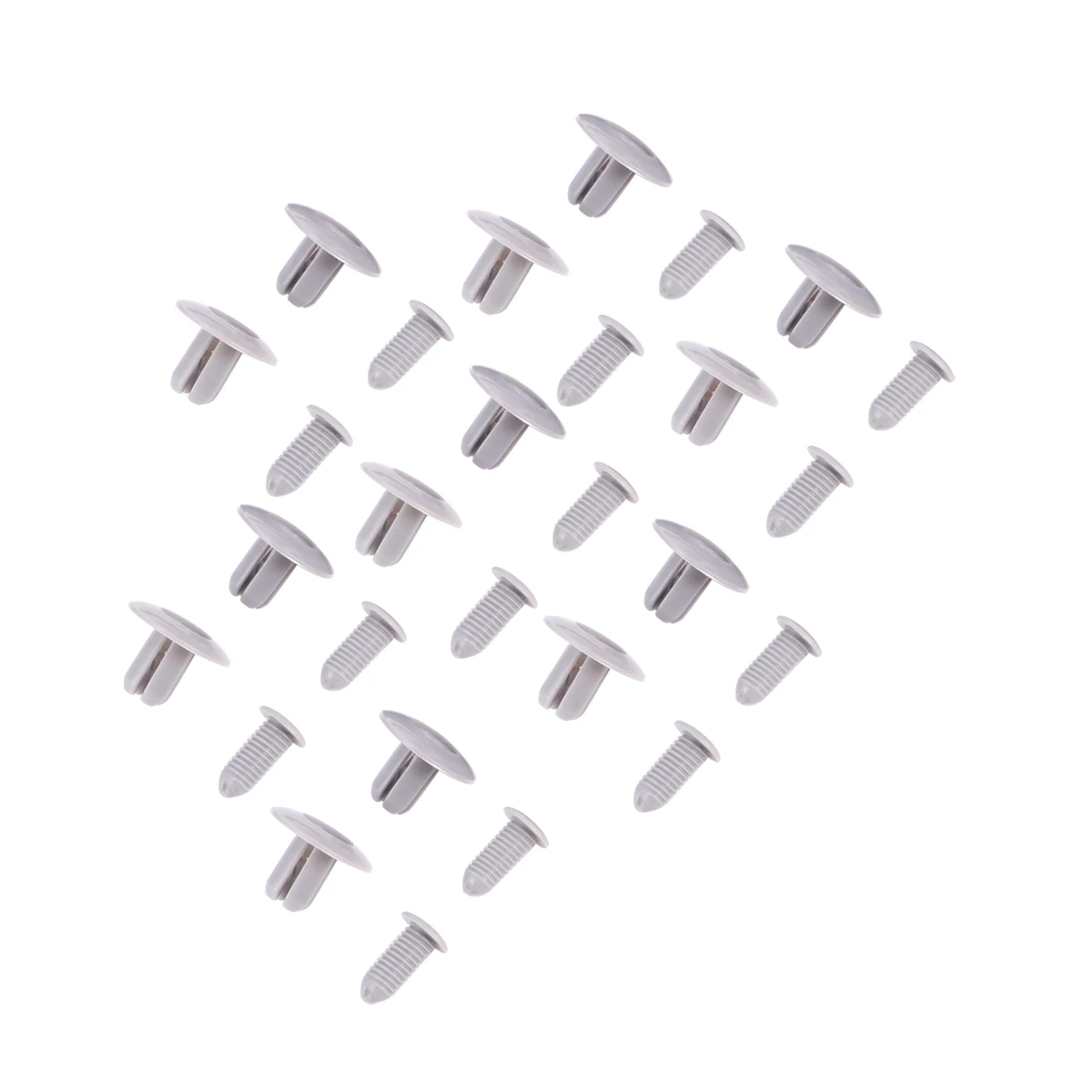 

50 Pcs Fixed Expansion Buckle Durable Rivet Fasteners for Automobiles Bumper Fixation Accessories Plastic Rivets Car
