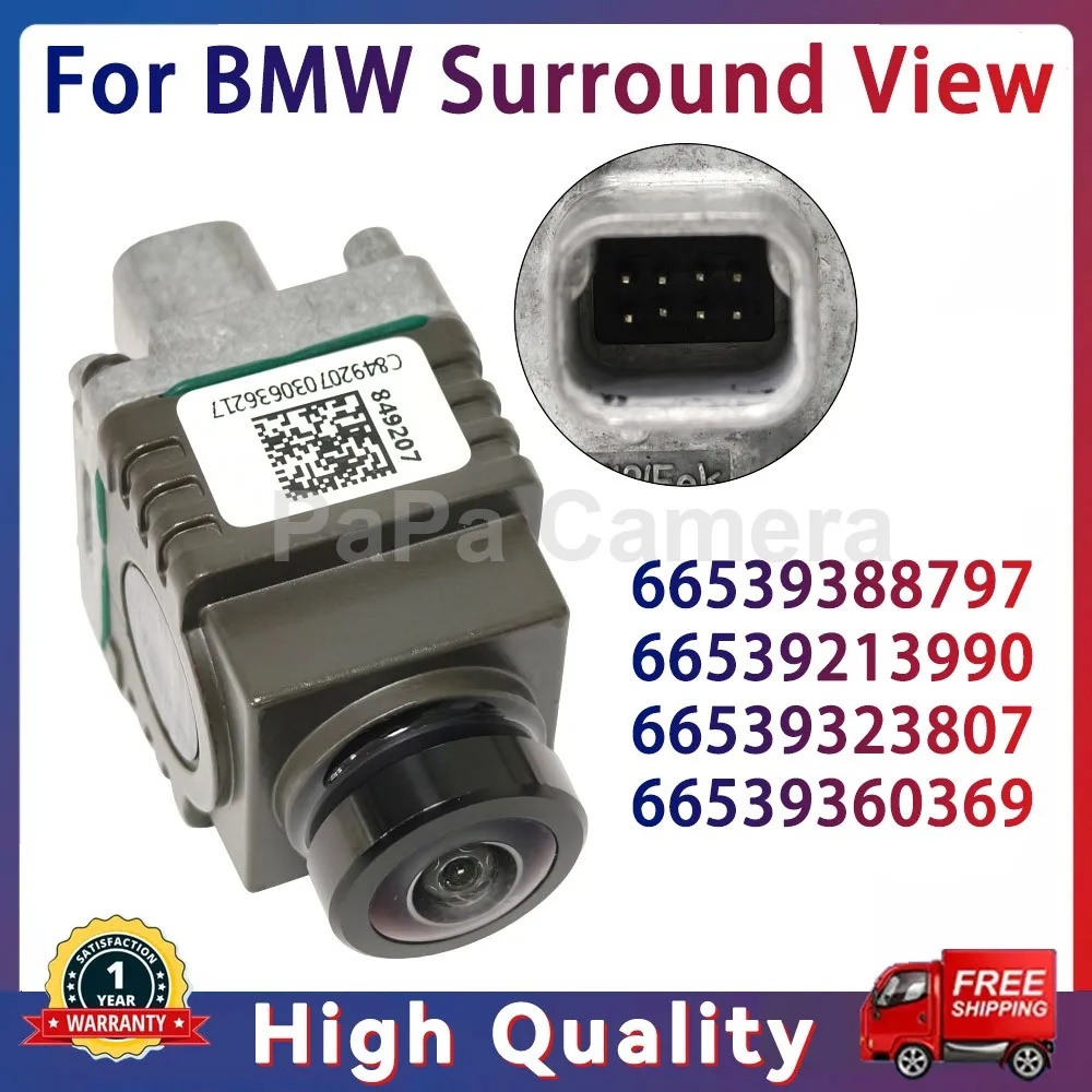 66539388797 Car Surround View Camera For BMW I8 I12 X3 F25 X4 F26 X5 F15 F85 X6 F16 F86 66539213990 66539323807 66539360369