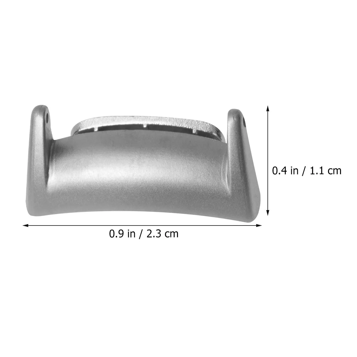 2Pcs Premium Stainless Steel Watch Band Connector for 2 Smartwatch Secure Compatible with Leather Silicone view 3