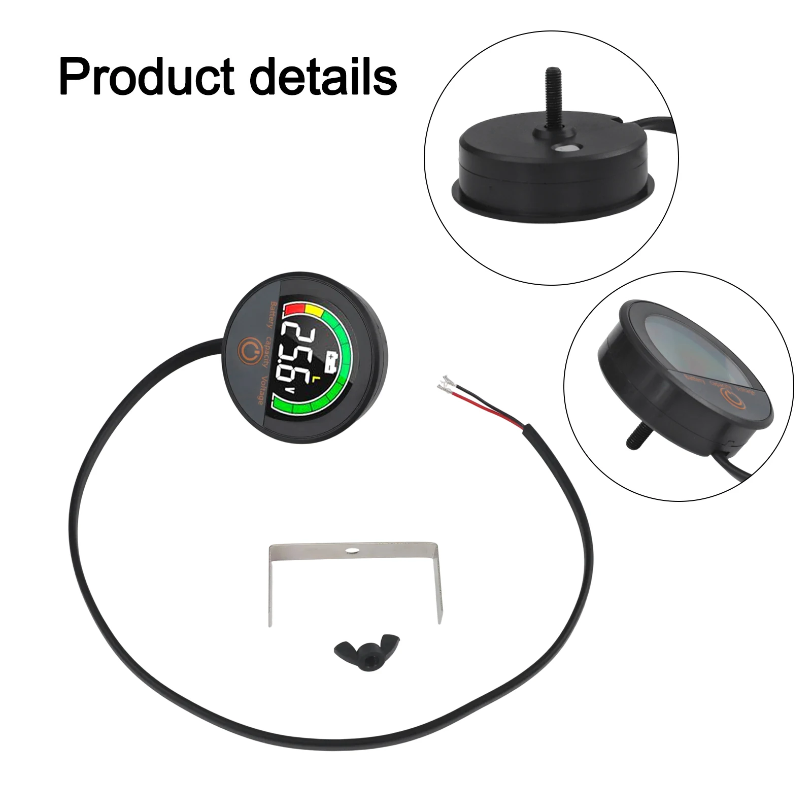 IP67 Rated Waterproof Voltage Meter for Vehicles Ensures Reliable Performance Under Different Weather Conditions