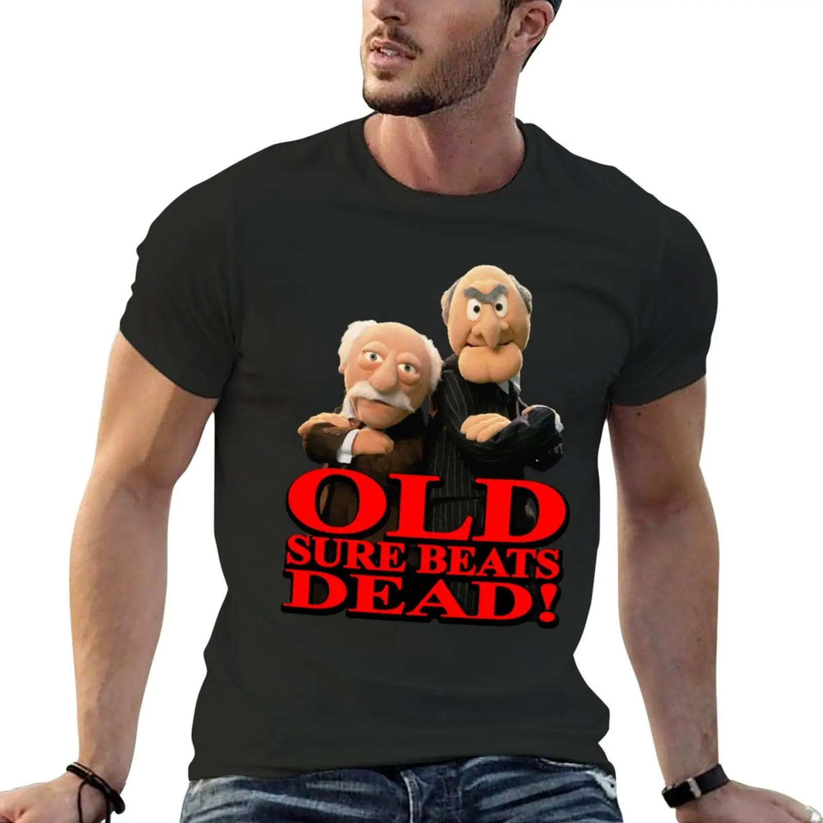 Grumpy Old Retro T-shirt tops customizeds men graphic t shirts