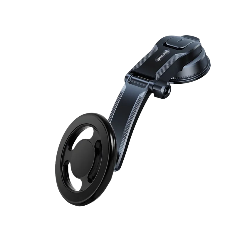 Universeller magnetischer Autotelefonhalter mit Vakuumsaugnapf, faltbar, 360° ° Drehhalterung, ideal für Schlafzimmer, Badezimmer, Glas-Armaturenbrett – Detail 15