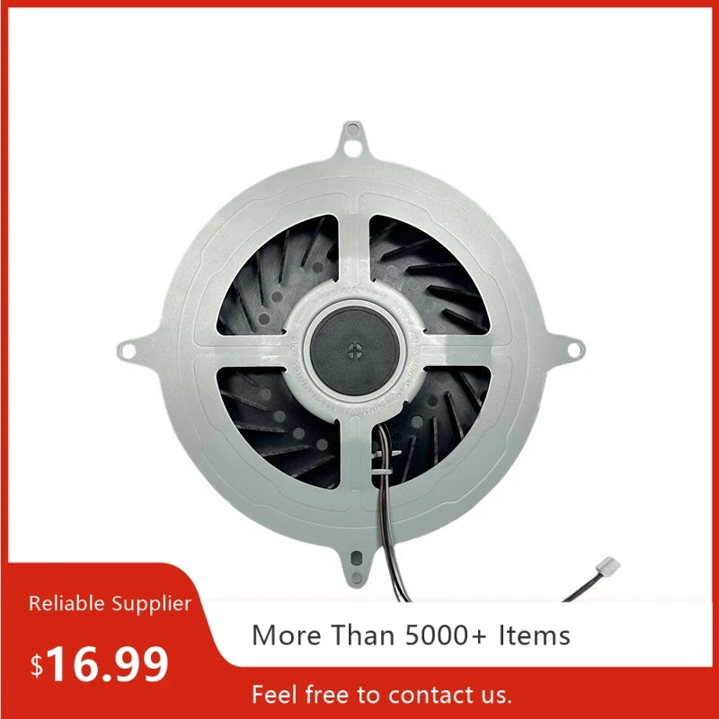 Internal Cooling Fan for PS Console - Silent (No Bearing Noise), KSB1212HGG4E 12V 2.15A 23-Blade High Performance