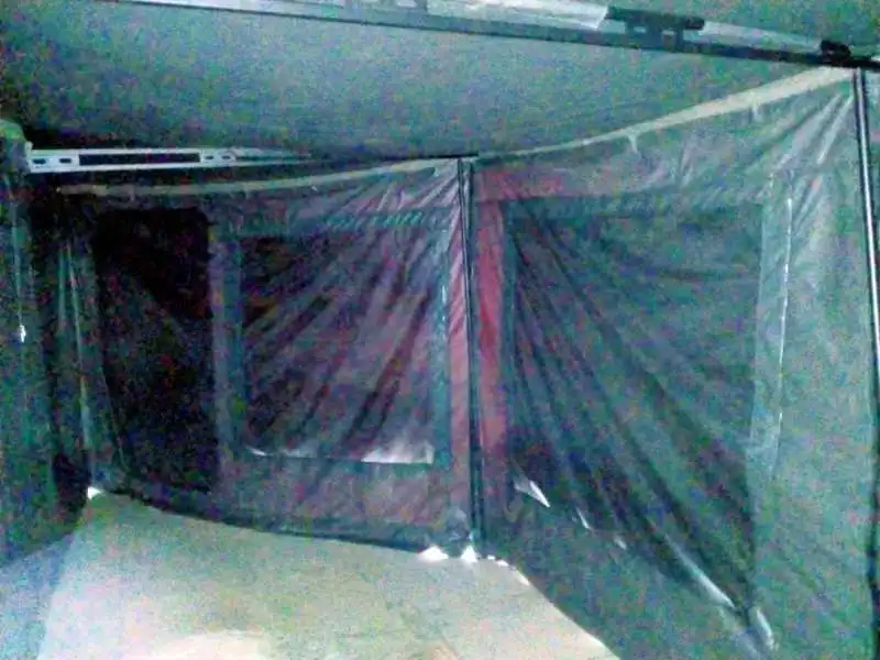 Tenda da tetto per auto retrattile laterale da 180 gradi in lega di alluminio, tenda da tetto per auto, autoportante