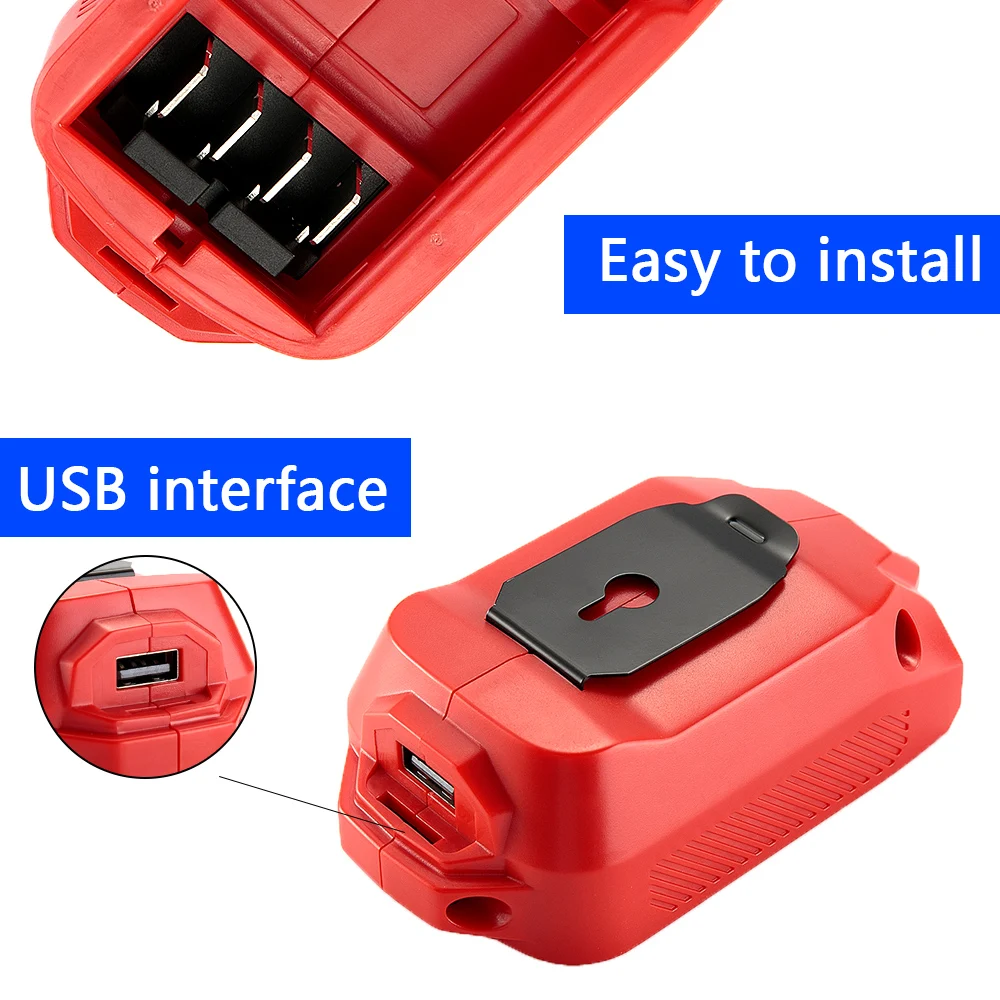 

CRAFTSMAN V20 USB Adapter, USB Power Source for Charging Phone, Tablet, Batteries, and More (CMCB002B)