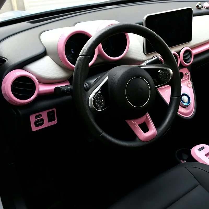 FOR Great Wall Europe shield Cat R1 car interior modified instrument pink outlet shift steering wheel decorative stickers