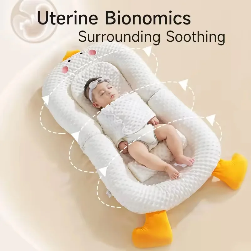 

Hot Selling New Style Baby Nest Sleeper Lounger For Baby 0-12 Months Breathable Pillow For Boys Girls