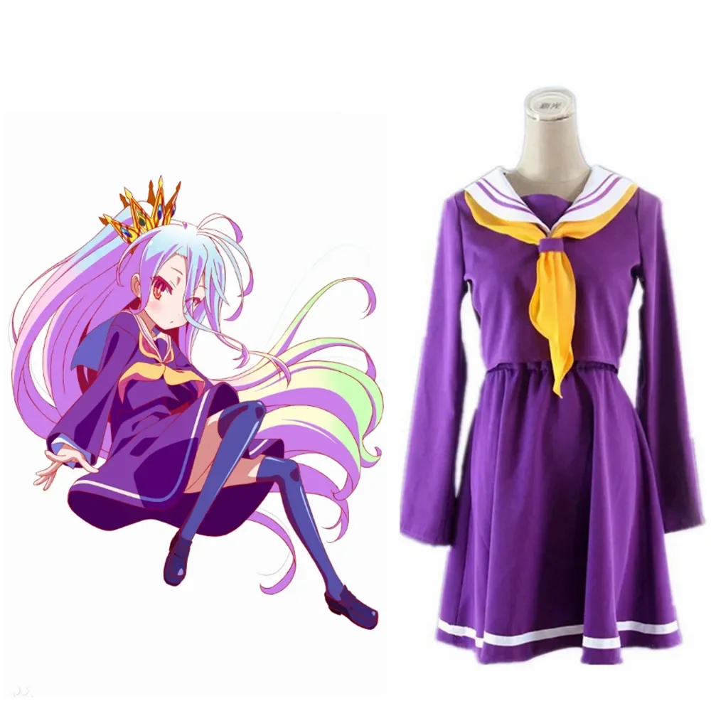 Anime NO JOGO NO LIFE Cosplay Costumes