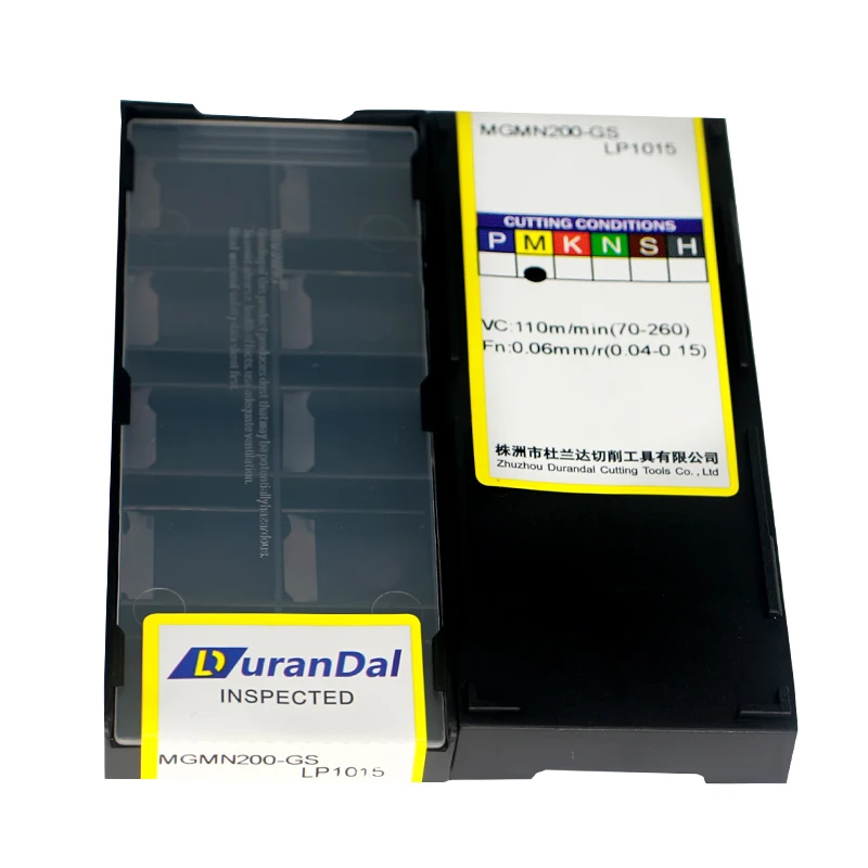 High Quality MGMN200 GS 1015 Parting Carbide Blade Grooving Carbide Inserts For Stainless Steel