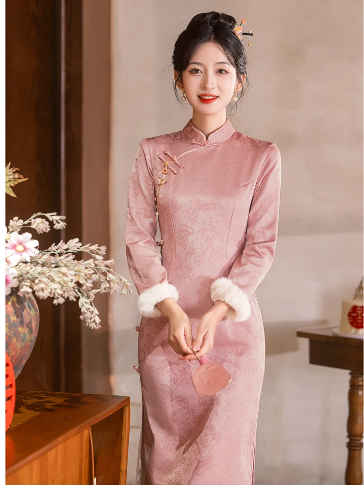 rose-nouveau-chinois-sle-qipao-hiver-ele-thiened-jeune-sle-quotidien-haut-de-gamme-floed-fiancailles-petite-taille-drapeau-dr