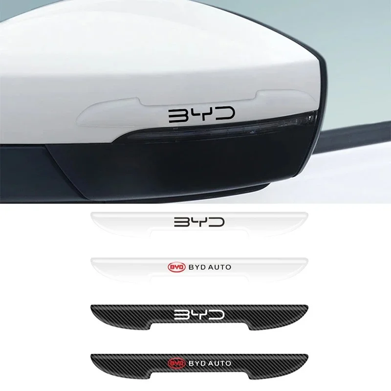 

4Pcs Carbon Fiber Car Door Edge Guard for BYD Atto 3 Seal Dolphin Sealion 6 Yuan Plus Seal U Frigate Anti Scratch Bumper Strip