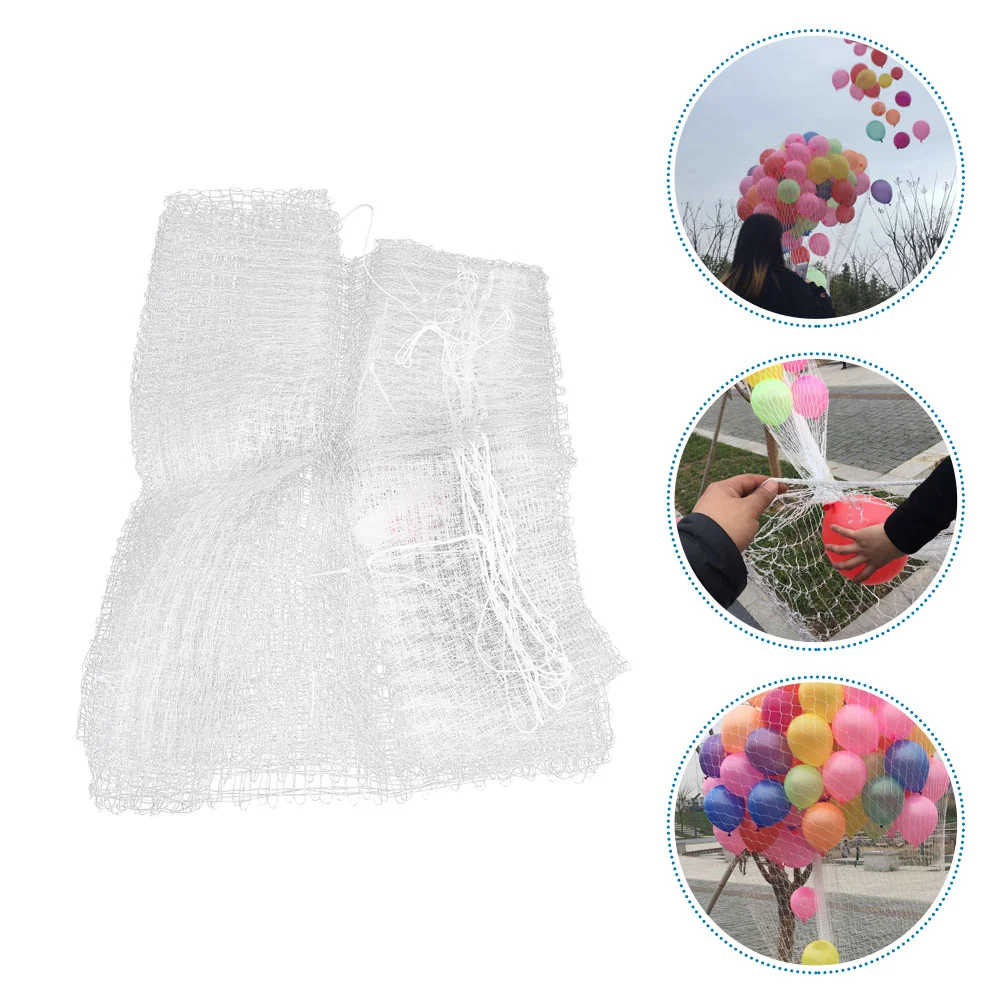 

Flying Net Balloon Release Fishnets Pump Plastic for Transport Reusable