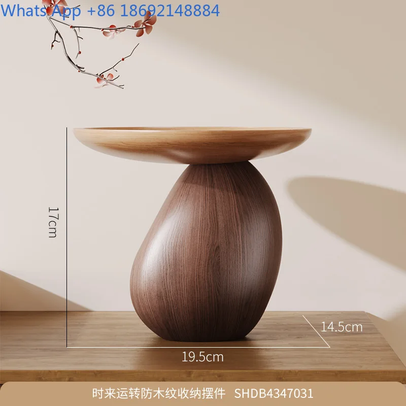 Modern Minimalist Art Stone Fortune Snacks Storage Ornament Living Room Entrance Decoration Housewarming Opening Gift