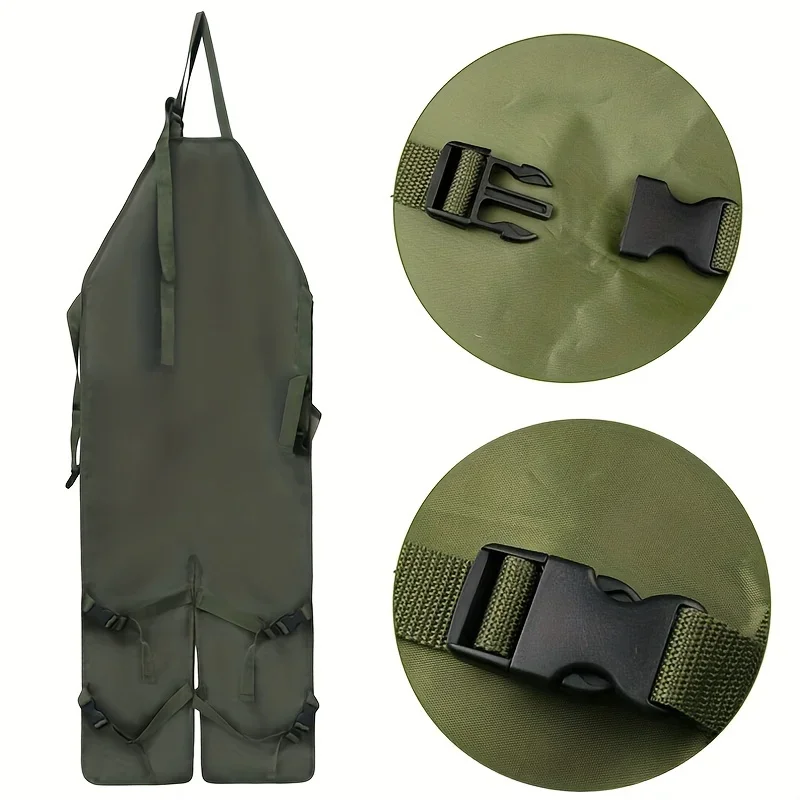 Garden Apron |   Leg Protection, Adjustable Straps & Multi-Pockets |   Lawn Mowing, Gardening, Outdoor Work |   Men's Workwear