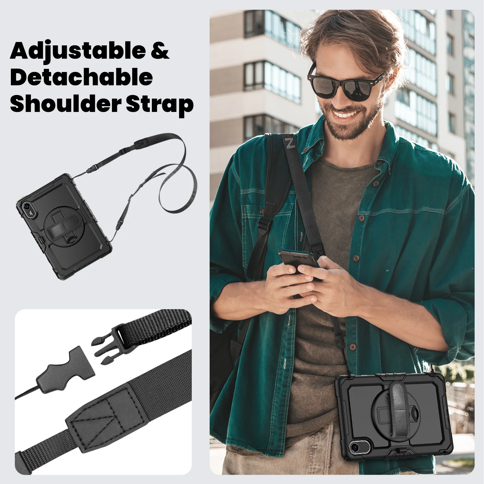 Heavy Duty Protective Case for - Blackview Tablet Accessories recension och pris