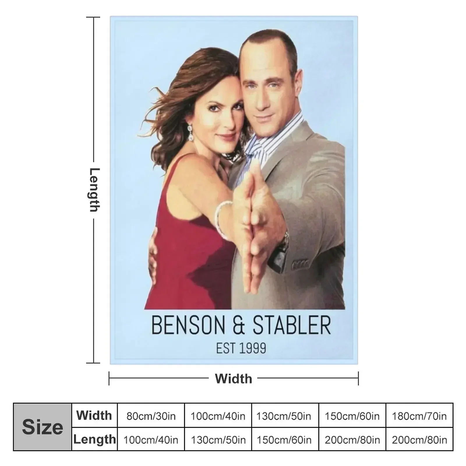 Benson & Stabler Est 1999 Throw Blanket Soft Plaid blankets and throws Blankets