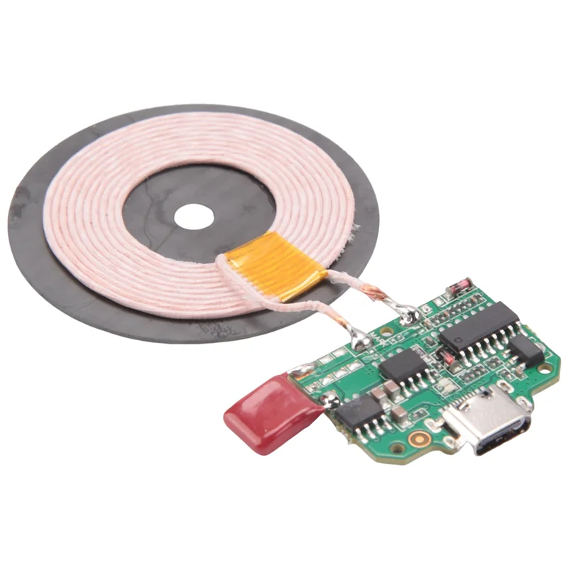 Wireless Charger Module Module Transmitter With Box PCBA Circuit Board Coil DIY Type-C Port