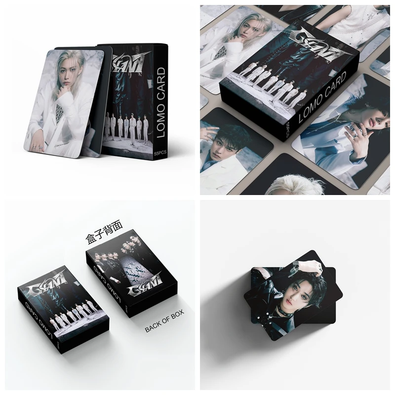 55Pcs/Set Kpop Group New Album Lomo Cards  Photocards Photo Cards