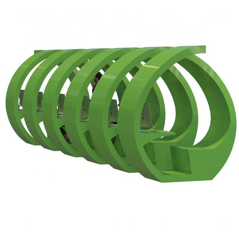 

Modern minimalist design FRP ring leisure chair sculpture hotel lobby