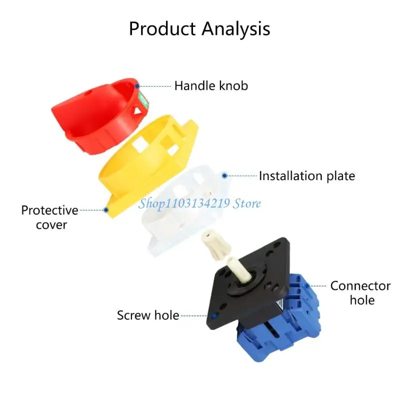 N5KC Compacts Rotary Cams Changeover Switches For Industrial Machines And Home Use Load Circuits Breaker Switches
